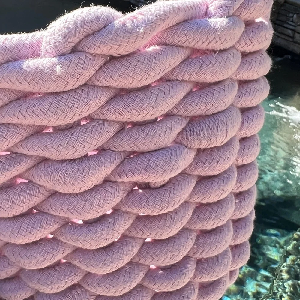 Chunky Woven Knit Basket/Pot - Picture 11 of 12